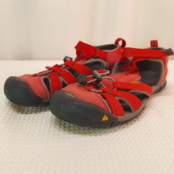 Keen Kid's Newport H2 Sandals Red Size 4 - Picture 4 of 7